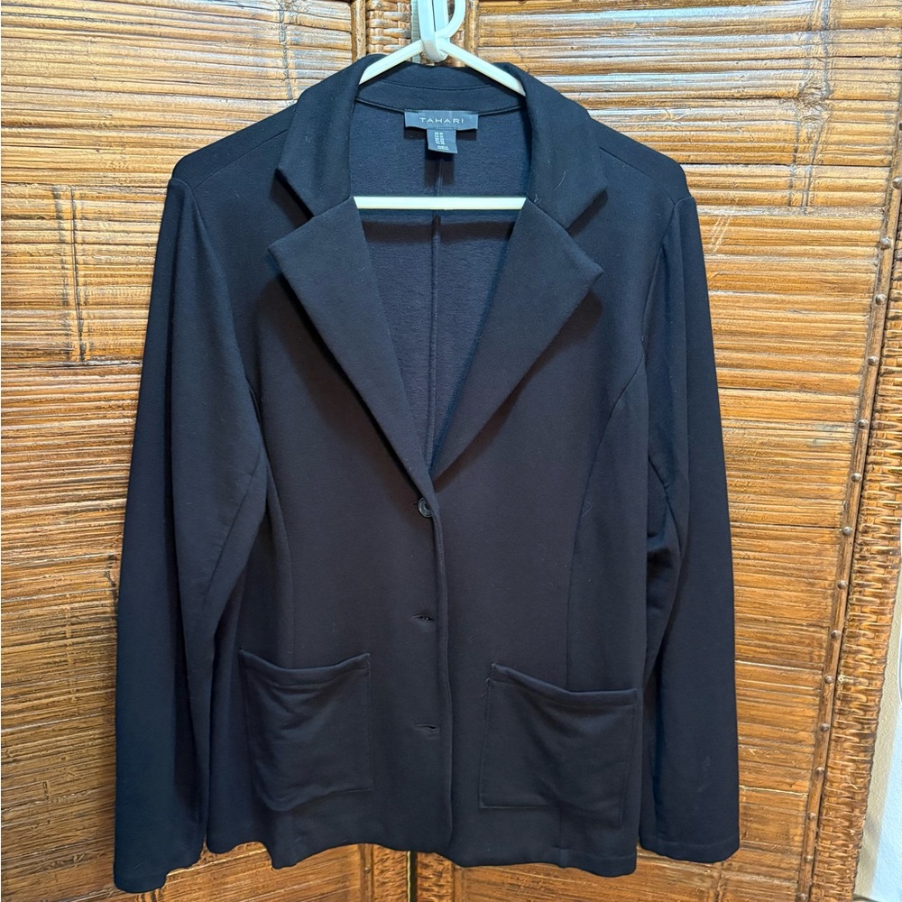 Tahari Black Jacket
